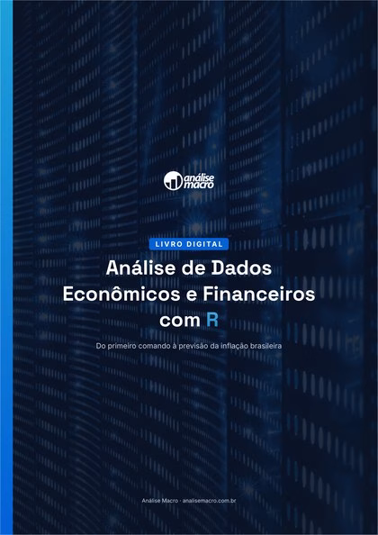 Capa do livro digital Análise de Dados Econômicos e Financeiros com R
