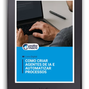 Capa do livro digital Como Criar Agentes de IA e Automatizar Processos